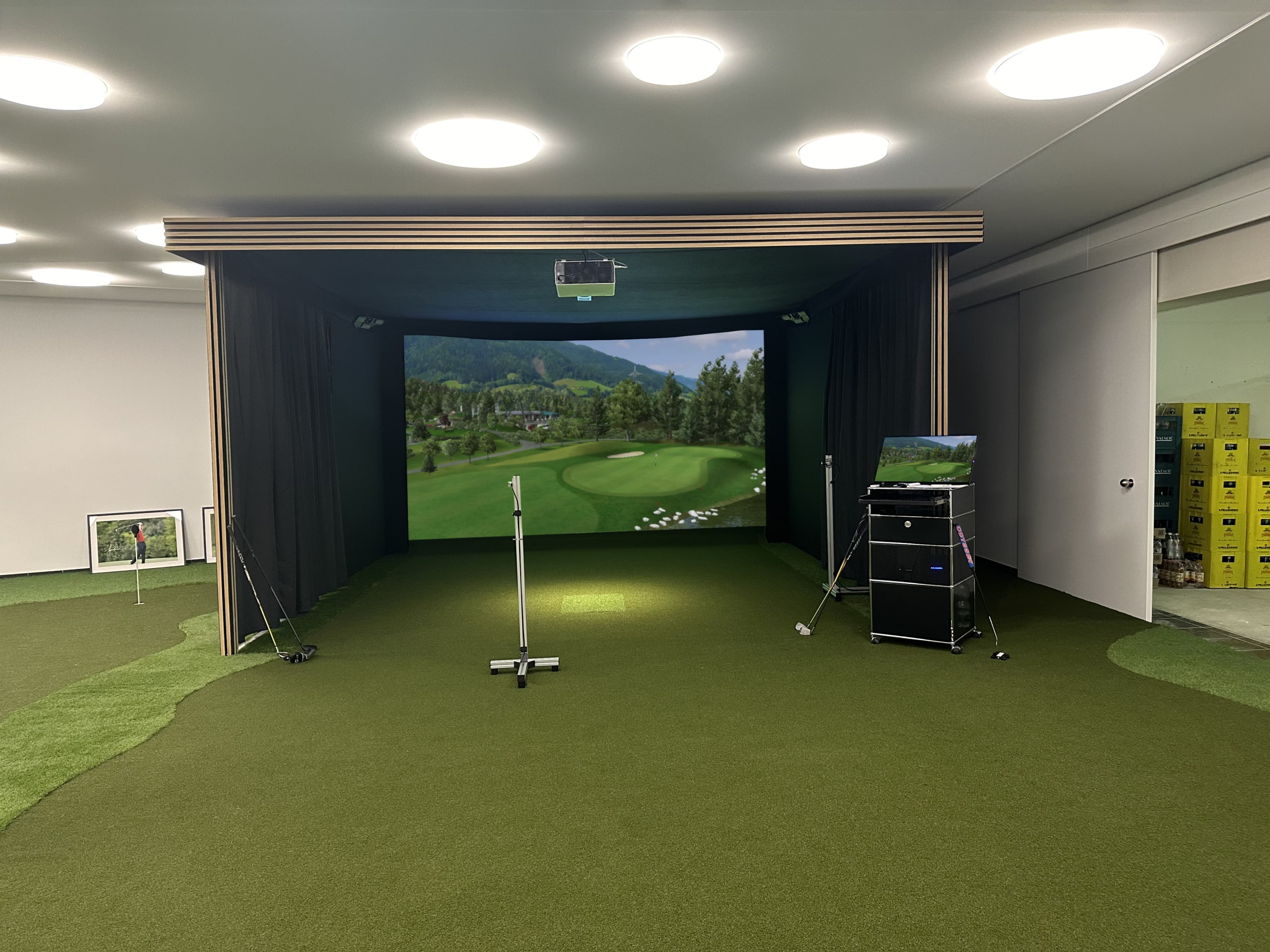 Indoor Golf Anlage