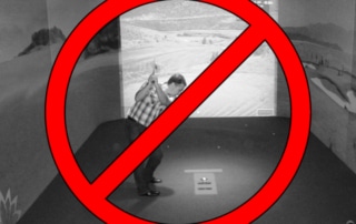 gebrauchter Golf Simulator