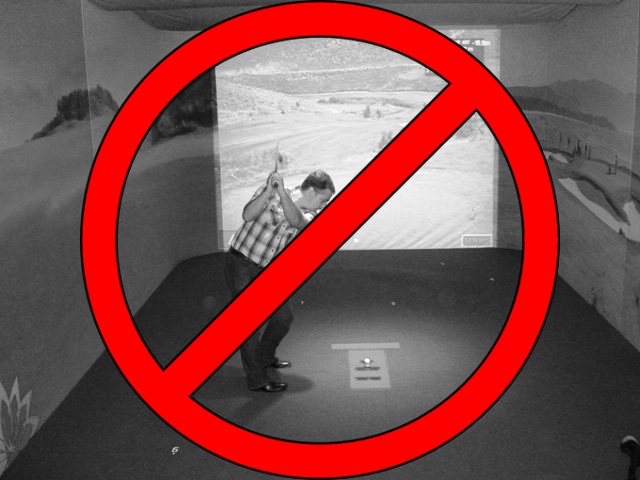 gebrauchter Golf Simulator