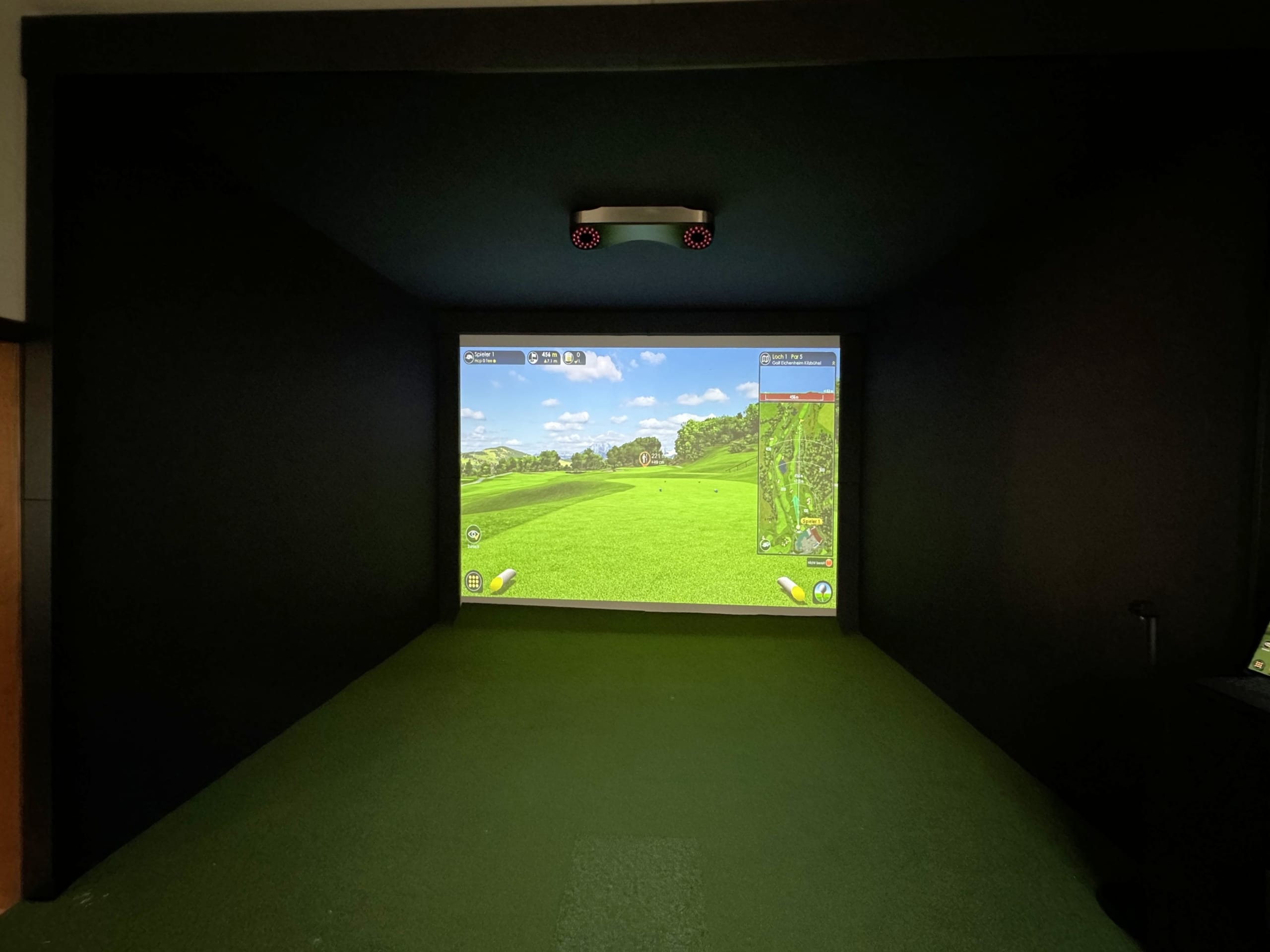Golf Simulator Zuhause