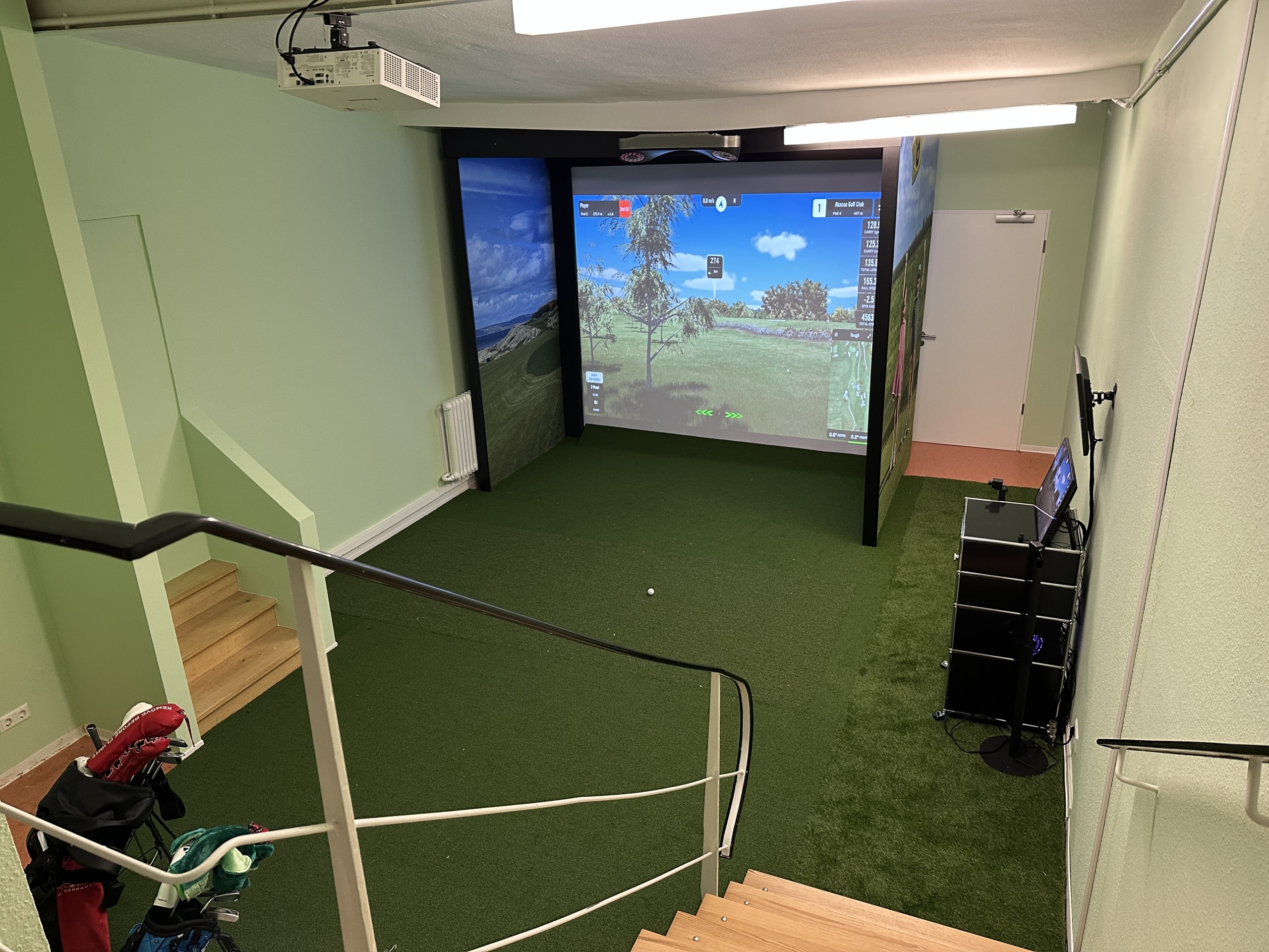 Indoor Golf Anlage in Karlsruhe