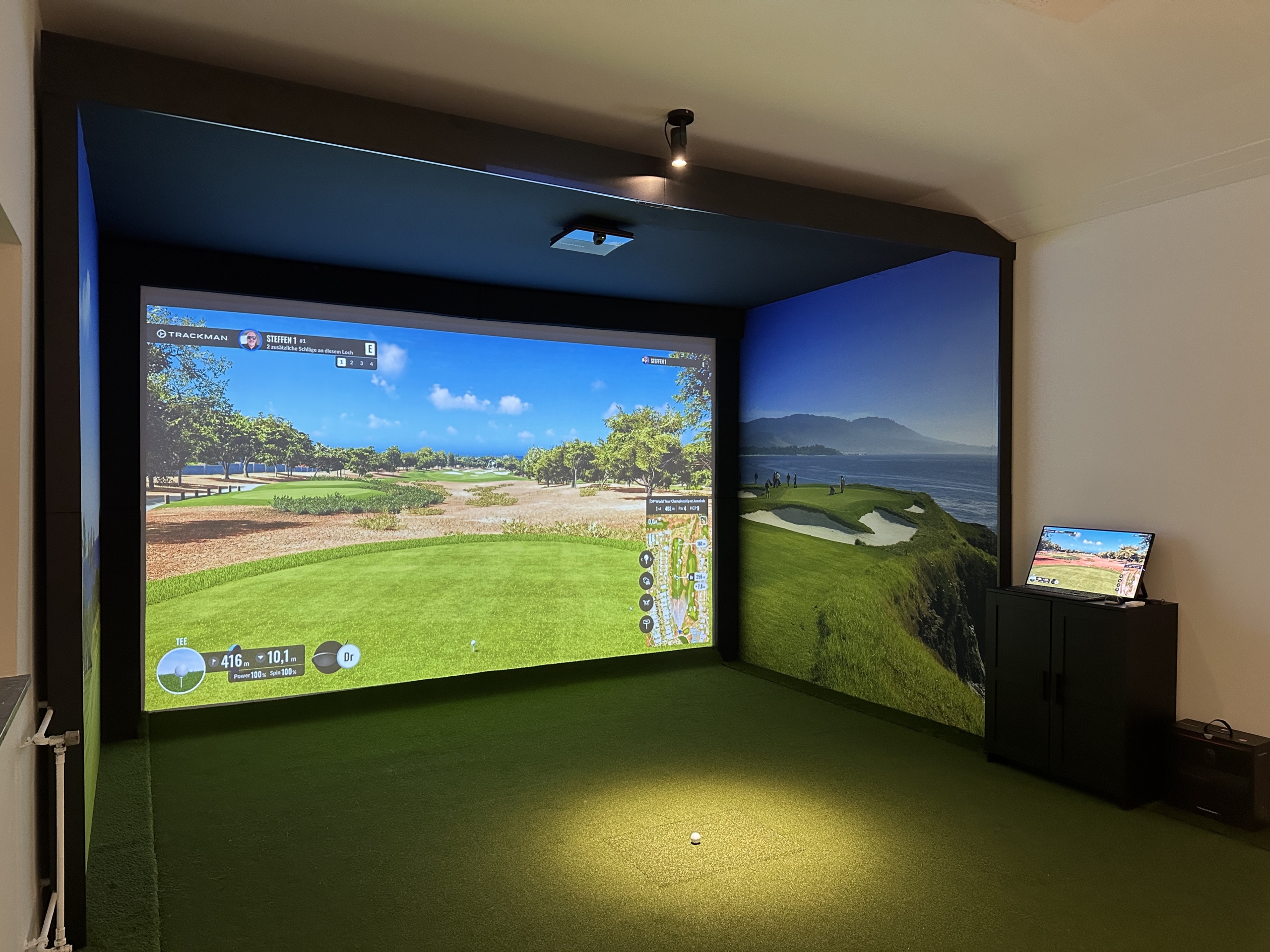 Golf Simulator Trackman iO