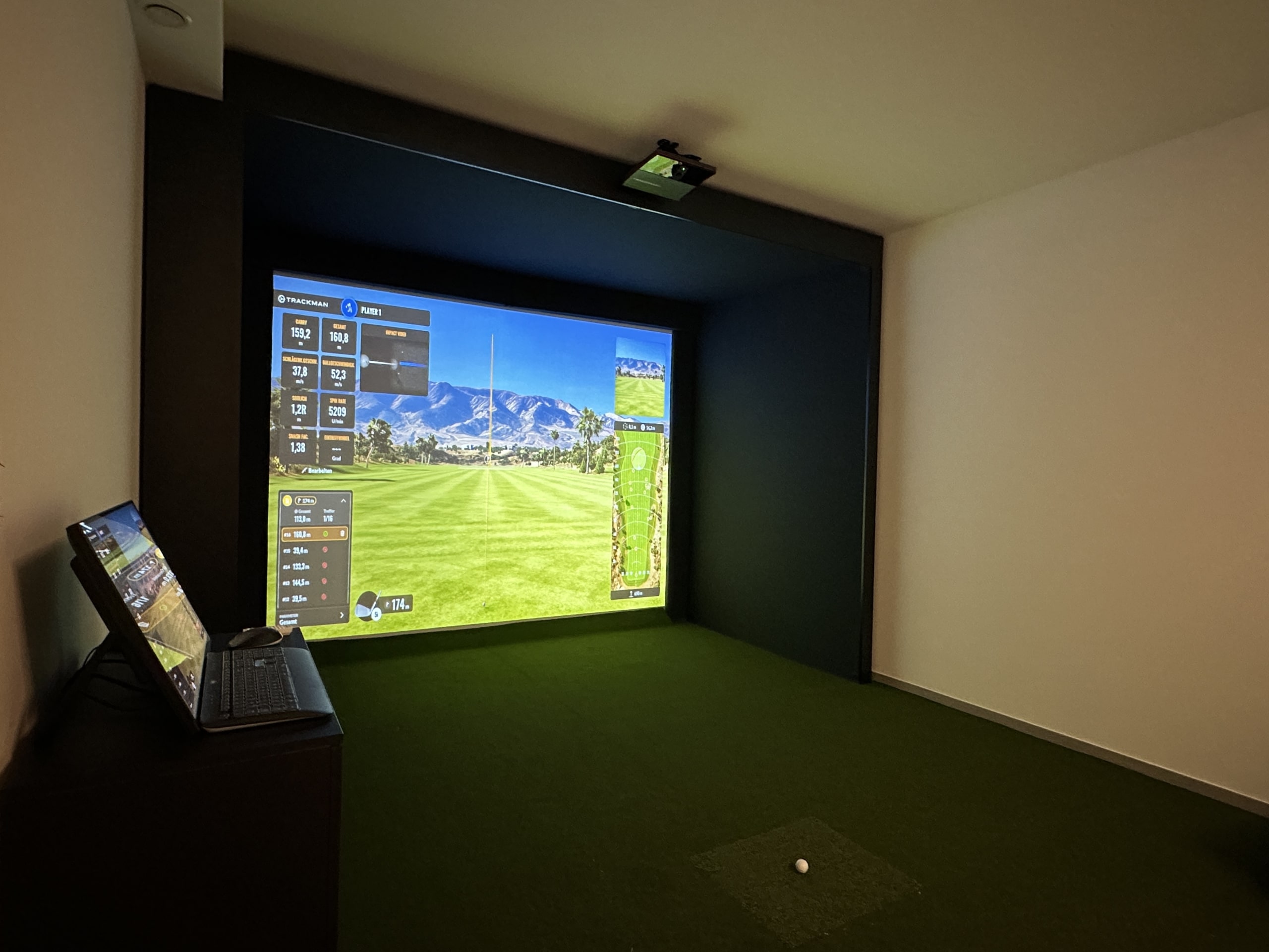 Trackman Golfsimulator
